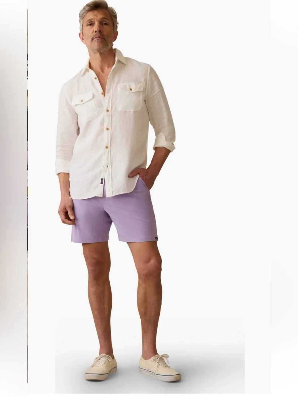 Faherty Shorelite Active Swim Shorts trunks  Seaside Iris purple XXL NWT